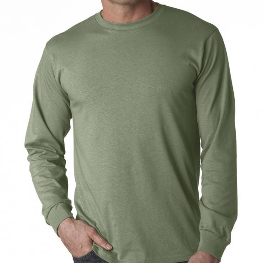 Fruit of the Loom Select long sleeve t-shirt large
